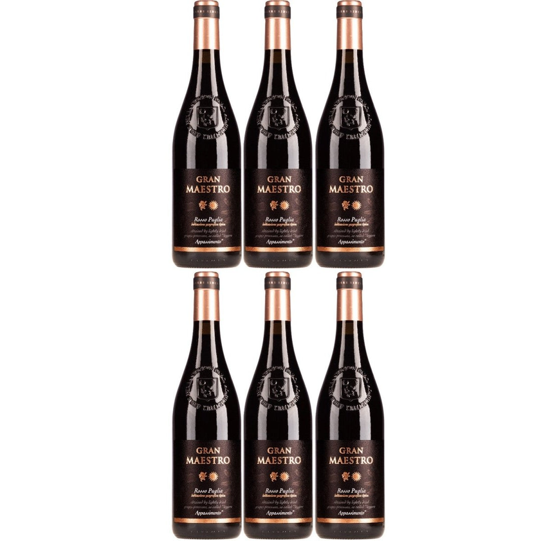 Cielo e Terra Gran Maestro Appassimento Rosso Rotwein Rot Trocken Italien ( 6 x 0,75l) - Versanel - 