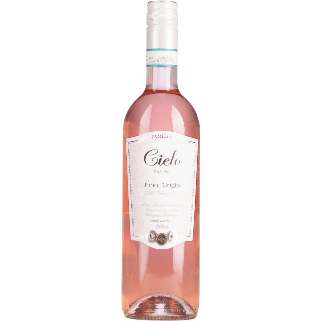 Cielo e Terra Pinot Grigio Roséwein Trocken Rosé Blush Italien (1 x 0,75l) - Versanel - 