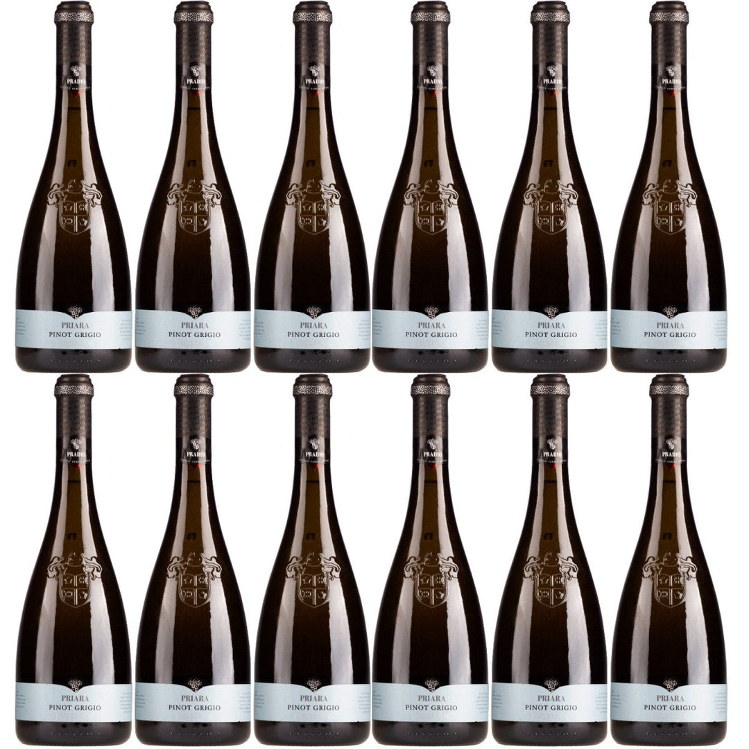 Cielo e Terra Pradio Friuli Pinot Grigio Weißwein Weiß Trocken Italien (12 x 0,75l) - Versanel - 