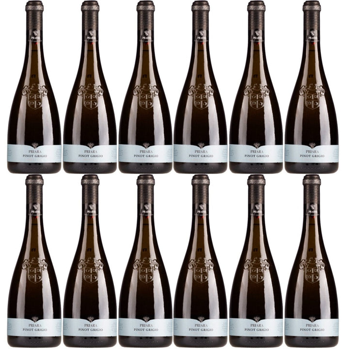 Cielo e Terra Pradio Friuli Pinot Grigio Weißwein Weiß Trocken Italien (12 x 0,75l) - Versanel - 