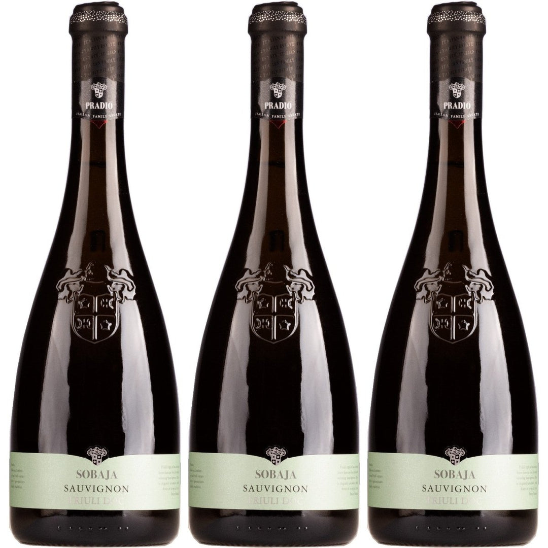 Cielo e Terra Pradio Friuli Sauvignon Blanc Weißwein Weiß Trocken Italien (3 x 0,75l) - Versanel - 