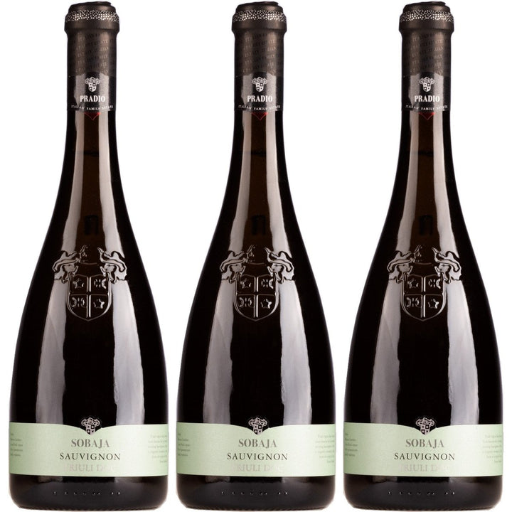 Cielo e Terra Pradio Friuli Sauvignon Blanc Weißwein Weiß Trocken Italien (3 x 0,75l) - Versanel - 