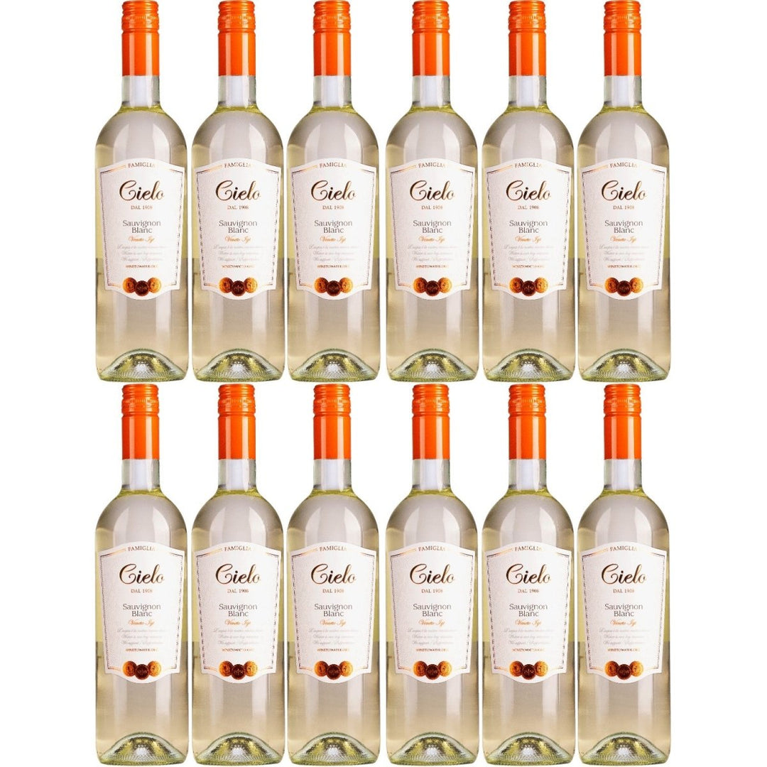 Cielo e Terra Sauvignon Blanc Weisswein Wein Trocken IGT Veneto Italien (12 x 0,75l) - Versanel - 