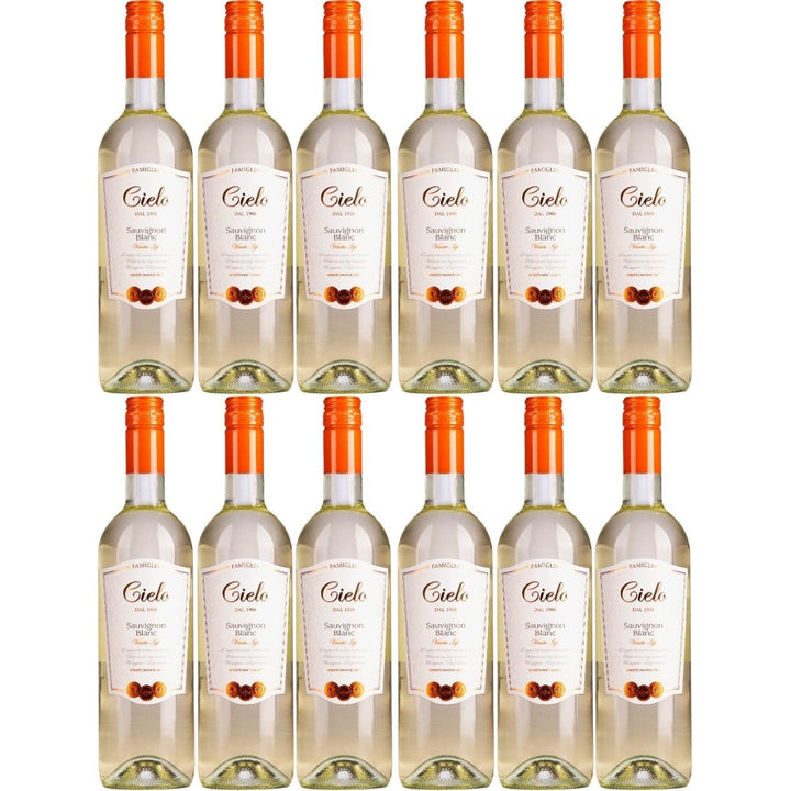 Cielo e Terra Sauvignon Blanc Weisswein Wein Trocken IGT Veneto Italien (12 x 0,75l) - Versanel - 
