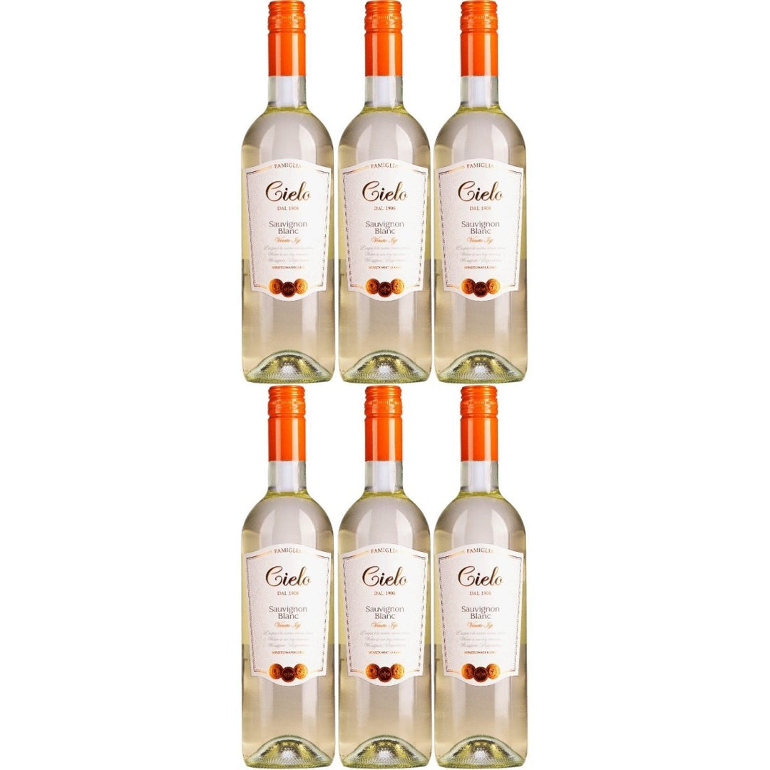 Cielo e Terra Sauvignon Blanc Weisswein Wein Trocken IGT Veneto Italien (6 x 0,75l) - Versanel - 