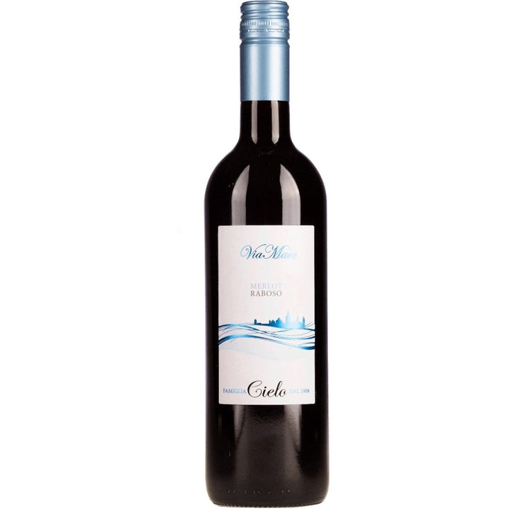 Cielo e Terra Via Mare Merlot Raboso Cuvée IGT Rotwein Rot Trocken Italien (6 x 0,75l) - Versanel - 