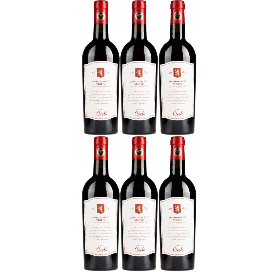 Cielo e TerraAppassionante Rosso Veneto Rotwein Rot Trocken Italien (6 x 0,75l) - Versanel - 