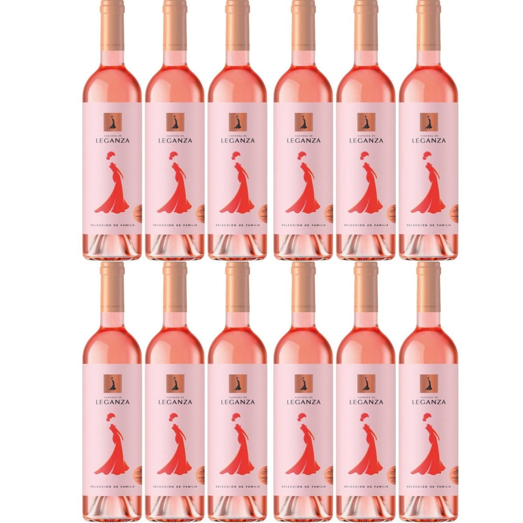 Condesa de Leganza Rosado Roséwein Wein trocken Spanien (12 x 0.75l) - Versanel - 