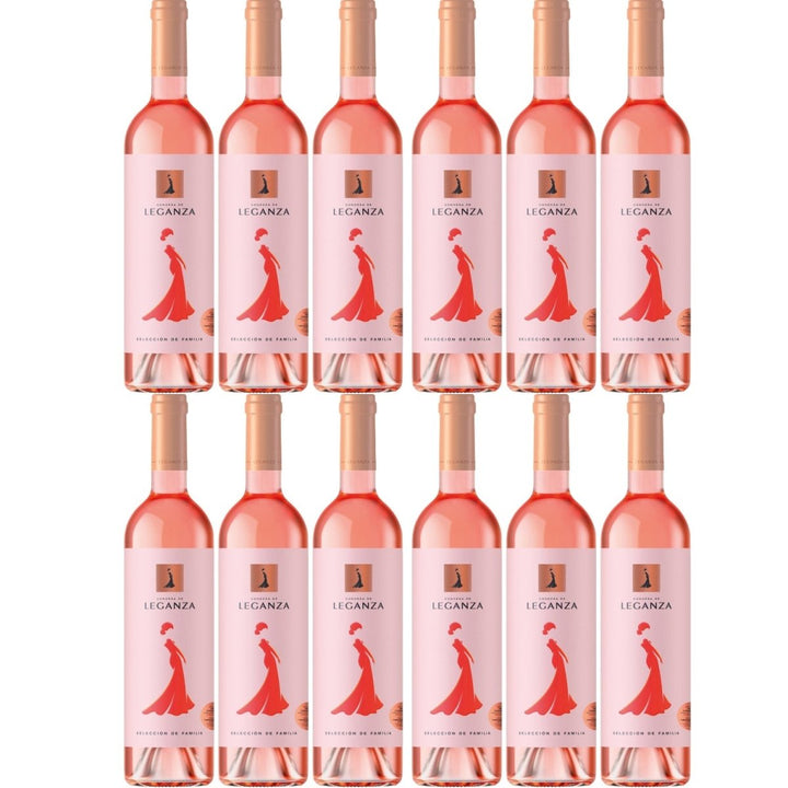 Condesa de Leganza Rosado Roséwein Wein trocken Spanien (12 x 0.75l) - Versanel - 