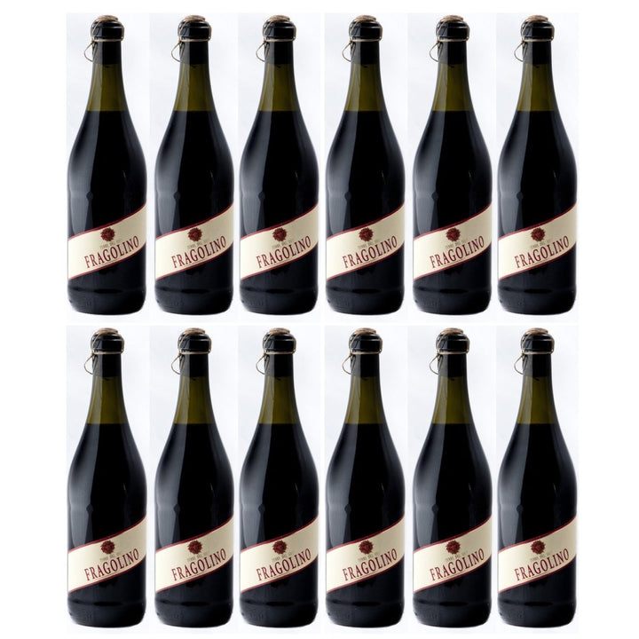 Contri Spumanti Corte Viola Fragolino Terre del Sole halbtrocken Rot Rotwein Italien (12 x 0,75l) - Versanel - 