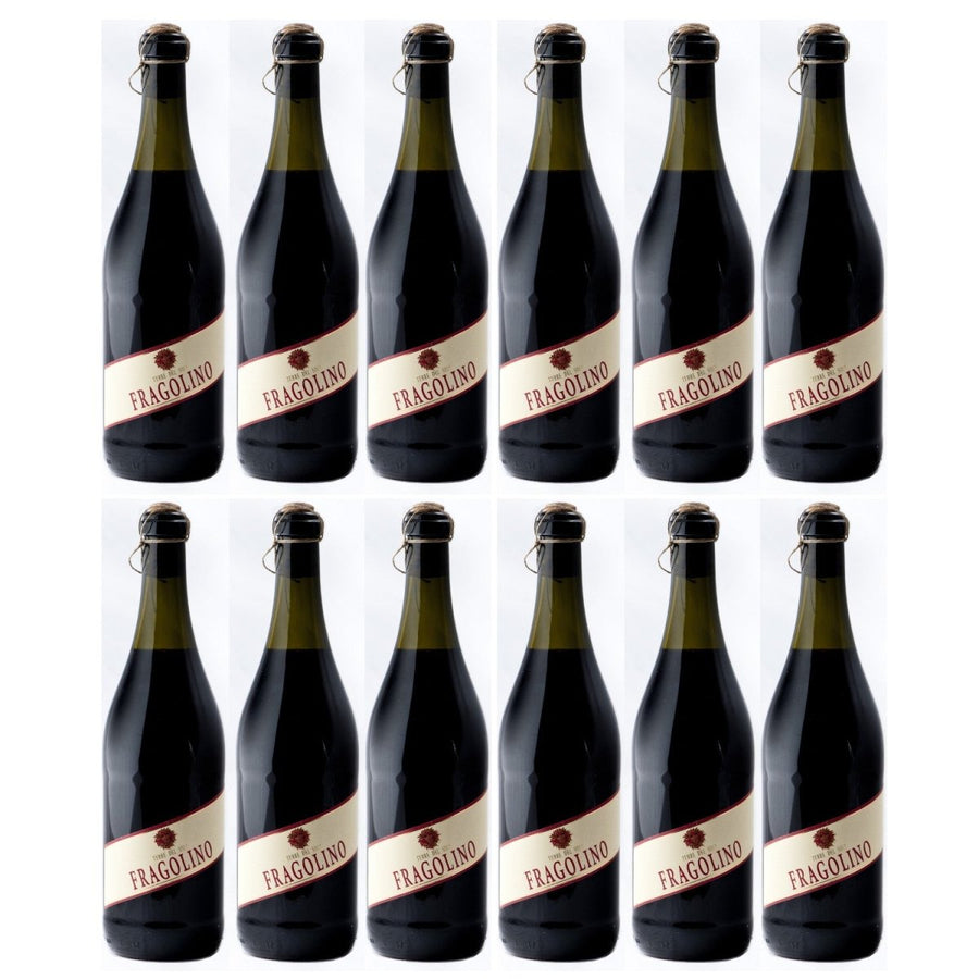 Contri Spumanti Corte Viola Fragolino Terre del Sole halbtrocken Rot Rotwein Italien (12 x 0,75l) - Versanel - 