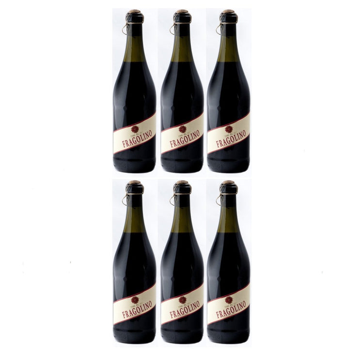 Contri Spumanti Corte Viola Fragolino Terre del Sole halbtrocken Rot Rotwein Italien (6 x 0,75l) - Versanel - 