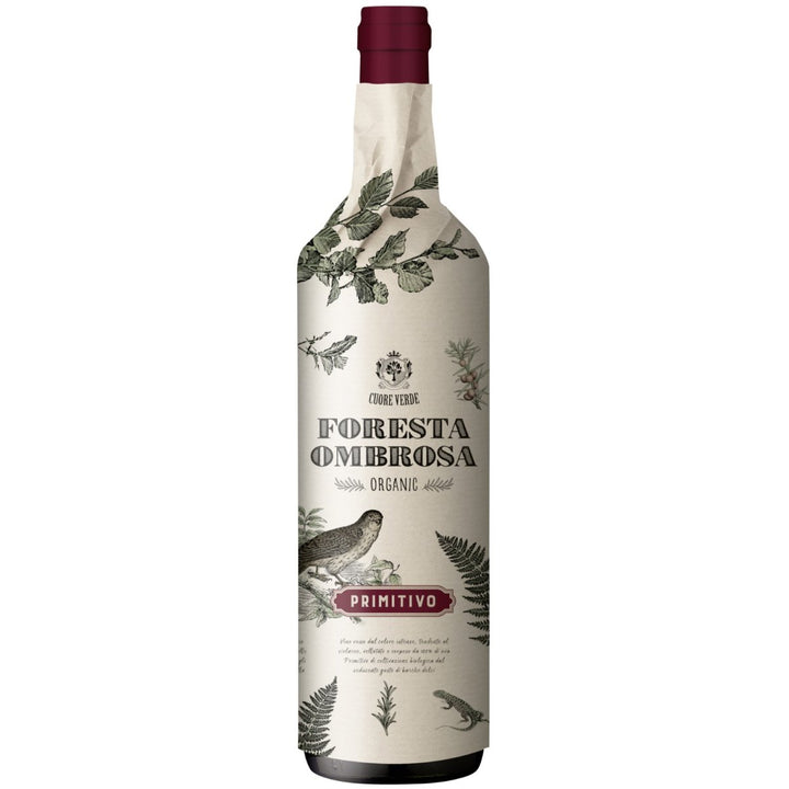 Cuore Verde Foresta Ombrosa Primitivo Puglia Rotwein Biowein trocken IGT Italien (6 x 0.75l) - Versanel - Wein