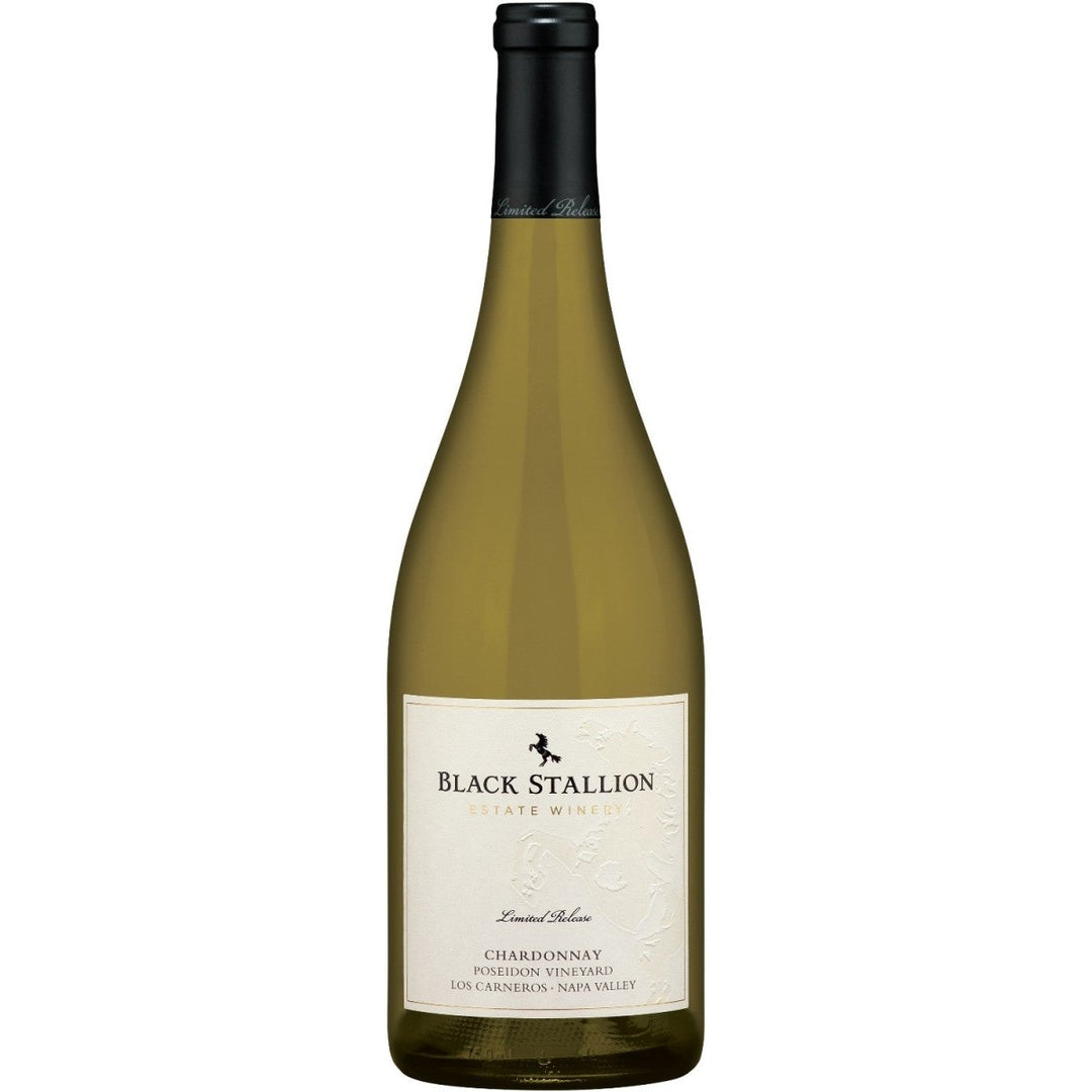 Delicato Family Wines Black Stallion Chardonnay Poseidon Vineyard Los Carneros Weisswein Weiss trocken USA (1 x 0.75 l) - Versanel -