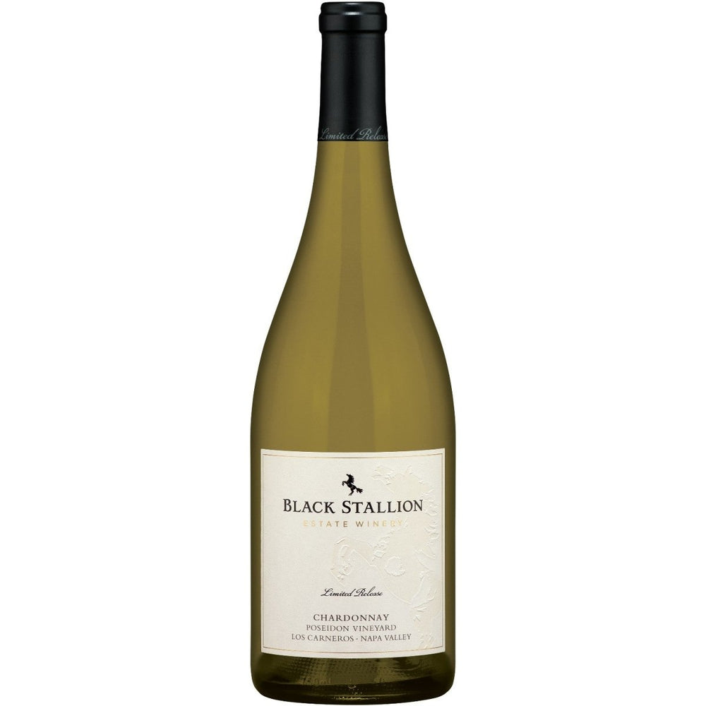 Delicato Family Wines Black Stallion Chardonnay Poseidon Vineyard Los Carneros Weisswein Weiss trocken USA (12 x 0.75 l) - Versanel -