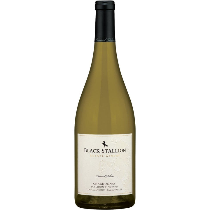 Delicato Family Wines Black Stallion Chardonnay Poseidon Vineyard Los Carneros Weisswein Weiss trocken USA (3 x 0.75 l) - Versanel -