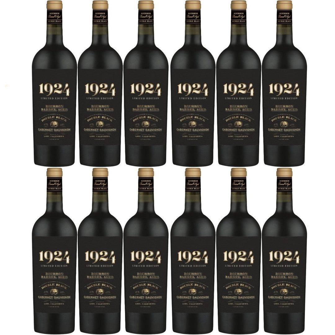 Delicato Family Wines Double Black Bourbon Barrel Aged Rotwein Rot trocken USA (12 x 0.75 l) - Versanel -