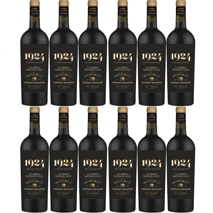 Delicato Family Wines Double Black Bourbon Barrel Aged Rotwein Rot trocken USA (12 x 0.75 l) - Versanel -