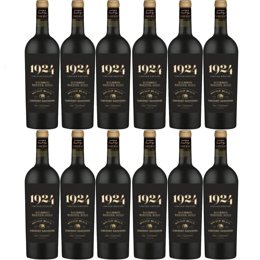 Delicato Family Wines Double Black Bourbon Barrel Aged Rotwein Rot trocken USA (12 x 0.75 l) - Versanel -