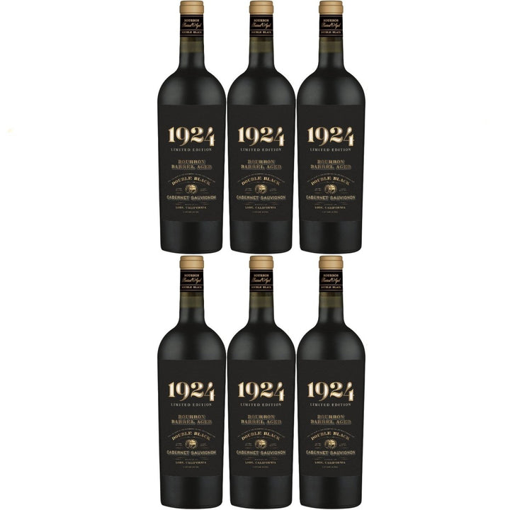 Delicato Family Wines Double Black Bourbon Barrel Aged Rotwein Rot trocken USA (6 x 0.75 l) - Versanel -