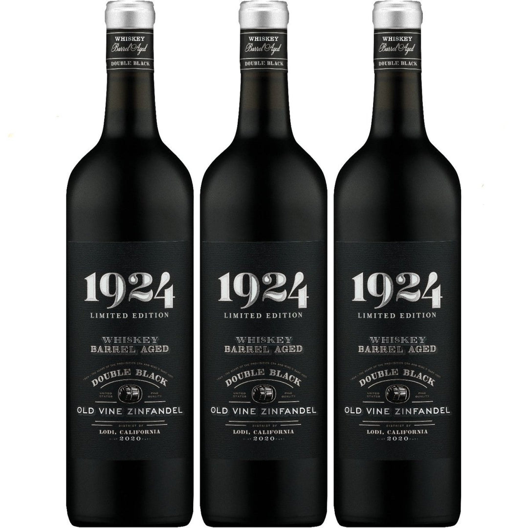 Delicato Family WinesOld Vine Zinfandel Whisky Barrel Aged Rotwein Rot trocken USA (3 x 0.75 l) - Versanel -
