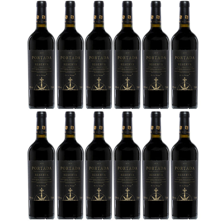 DFJ Vinhos Portada Reserva Shiraz Cabernet Sauvignon Trocken Rotwein Vegan Portugal (12 x 0,75 l) - Versanel - 