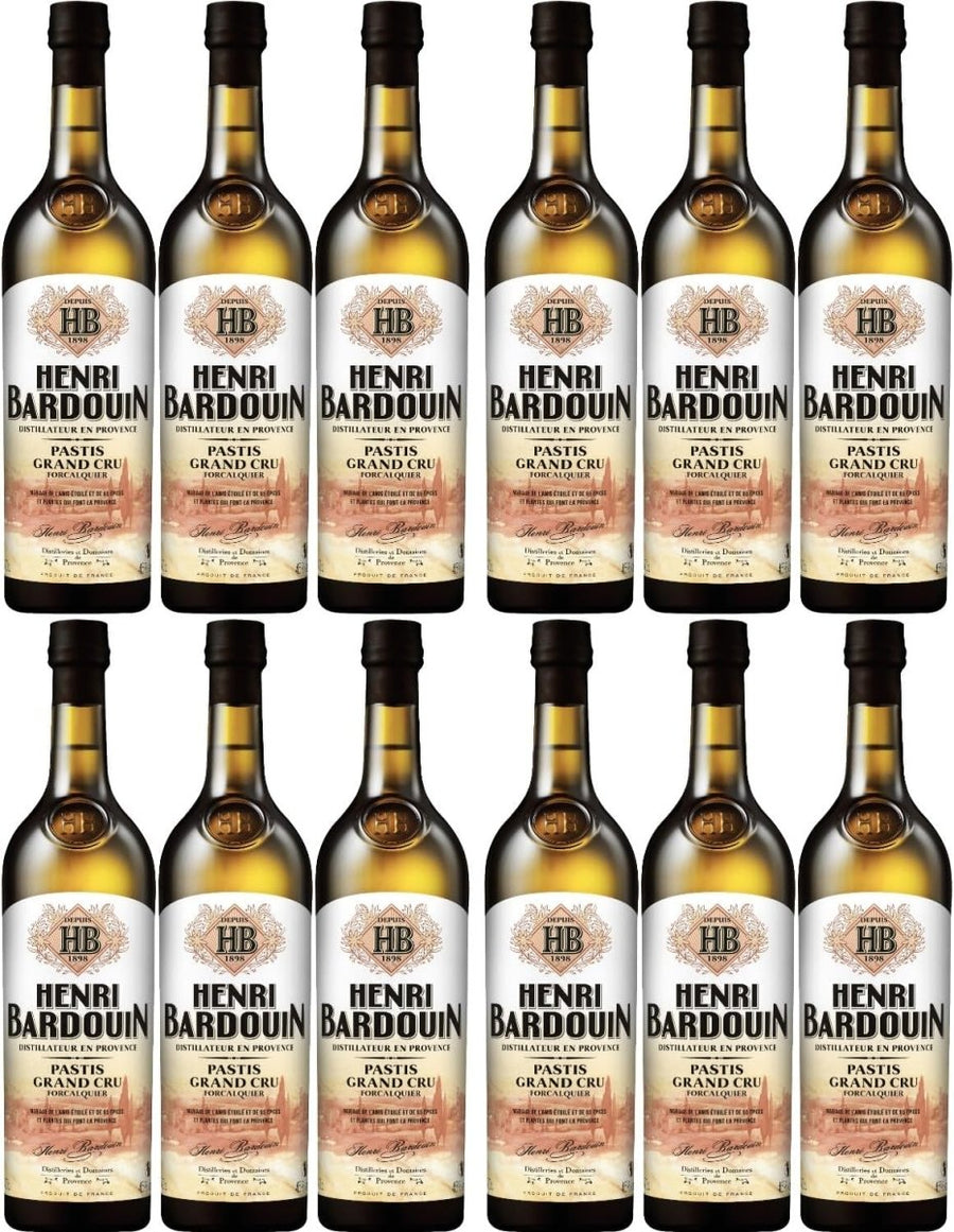 Distilleries et Domaines de Provence Pastis Henri Bardouin Likör Frankreich (12 x 0.7 l) - Versanel - 