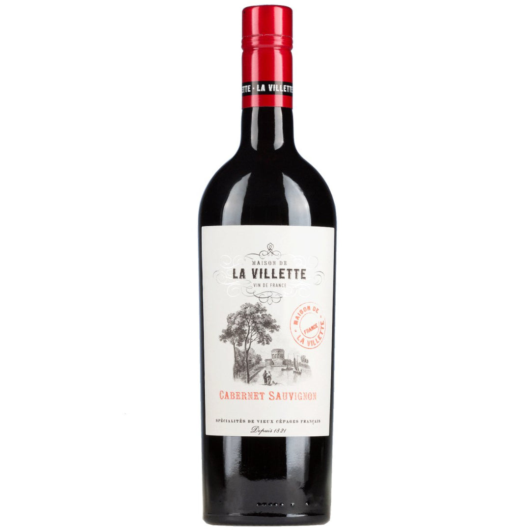 Domaine de La Villette Cabernet Sauvignon VdF Rotwein Rot trocken Frankreich (3 x 0,75l) - Versanel - Wein