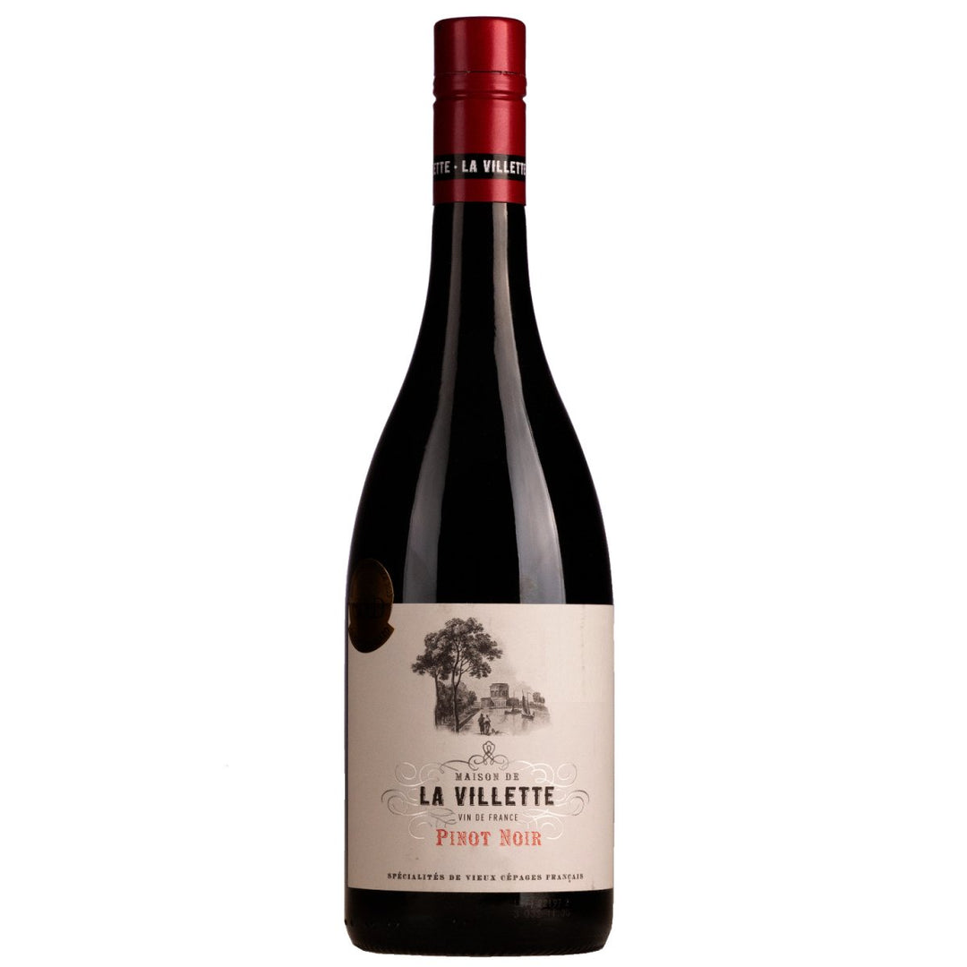 Domaine de La Villette Pinot Noir VdF Rotwein Rot trocken Frankreich (3 x 0,75l) - Versanel - Wein