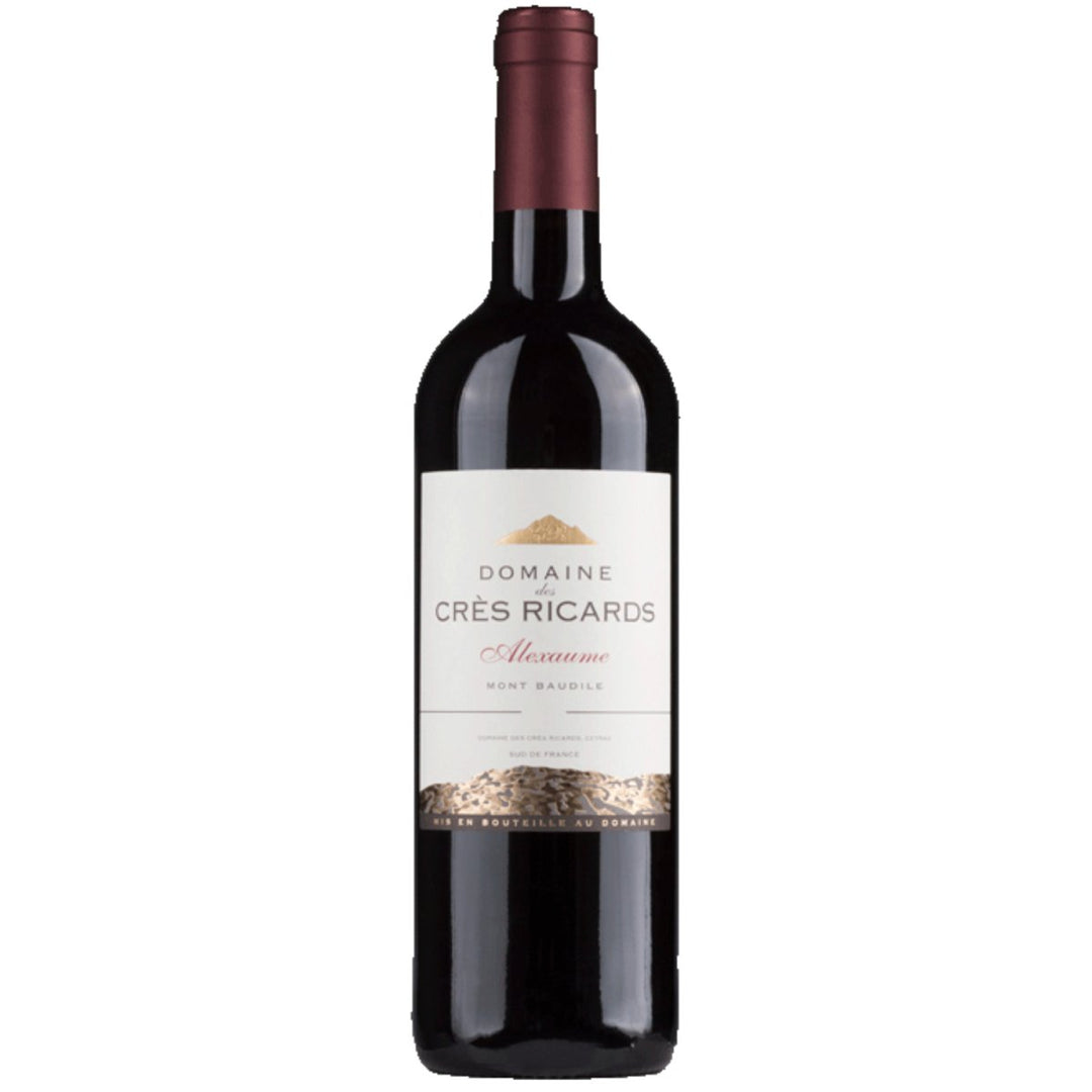 Domaine des Crès Ricards Alexaume Mont Baudile Rotwein Rot trocken Frankreich (6 x 0,75l) - Versanel - 