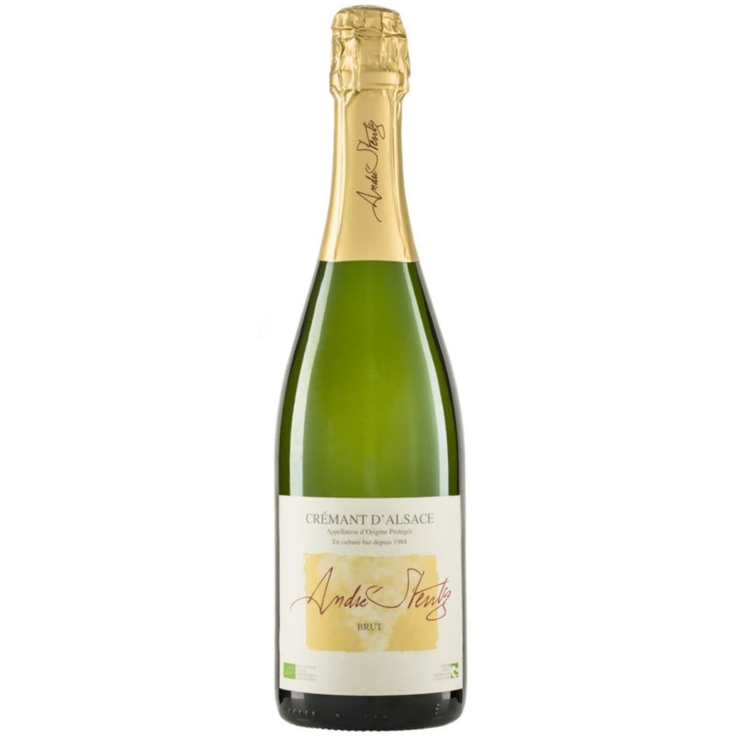 Domaine Stentz Crémant d'Alsace AOP Brut Bio Schaumwein Frankreich (12 x 0,75l) - Versanel - 