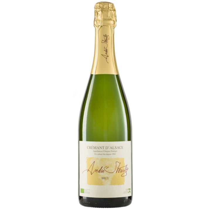 Domaine Stentz Crémant d'Alsace AOP Brut Bio Schaumwein Frankreich (12 x 0,75l) - Versanel - 