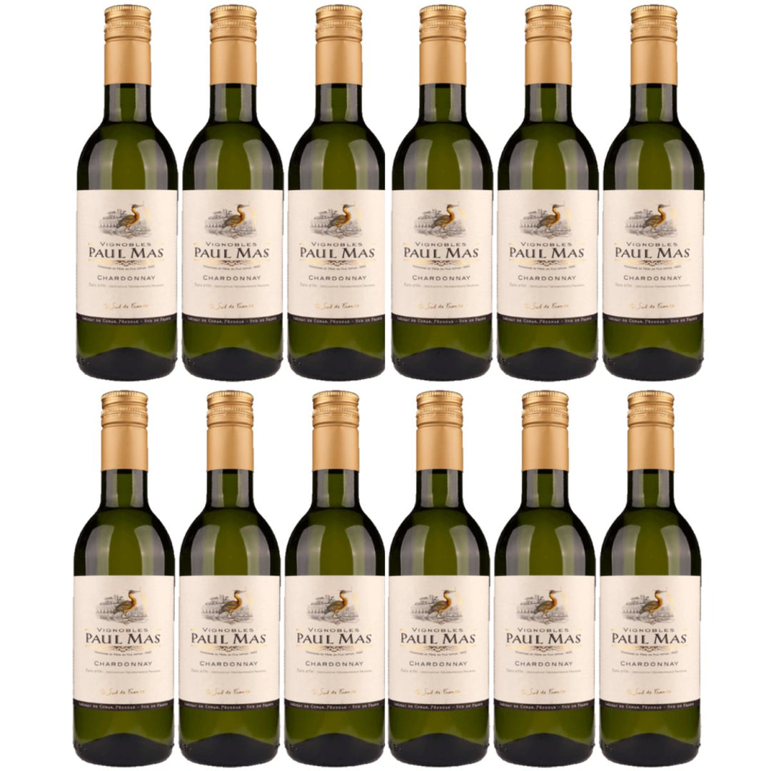 Domaines Paul Mas Chardonnay Weisswein Wein trocken Frankreich (12 x 0,25l) - Versanel - 