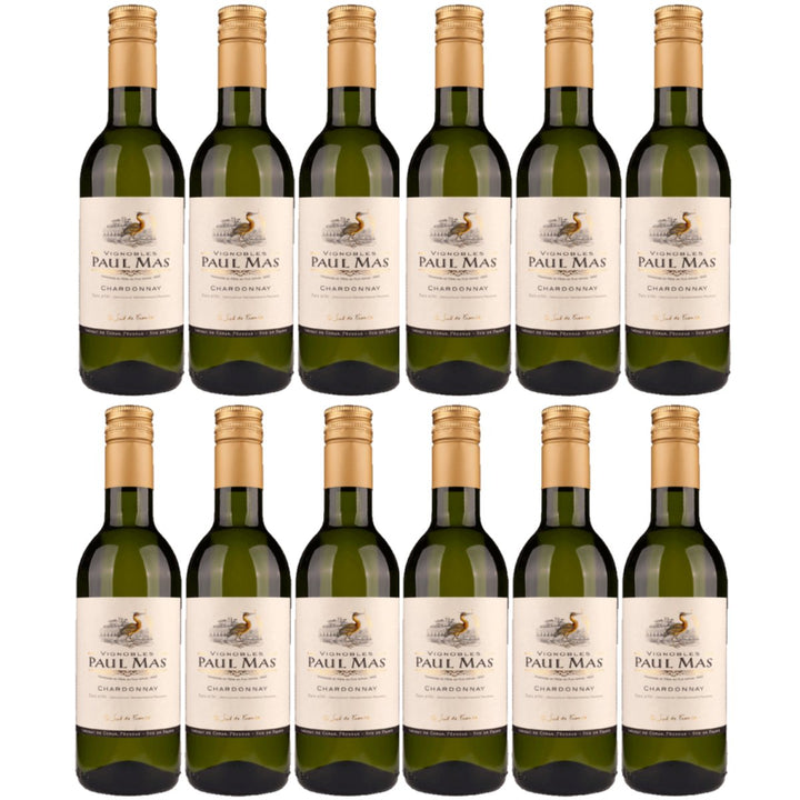 Domaines Paul Mas Chardonnay Weisswein Wein trocken Frankreich (12 x 0,25l) - Versanel - 
