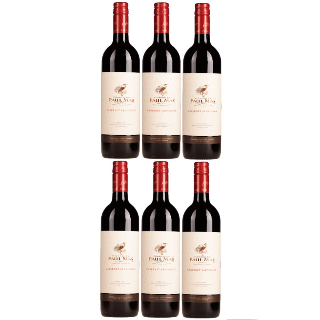 Domaines Paul Mas Classique Cabernet Sauvignon Rotwein Rot trocken Frankreich (6 x 0,75l) - Versanel - 
