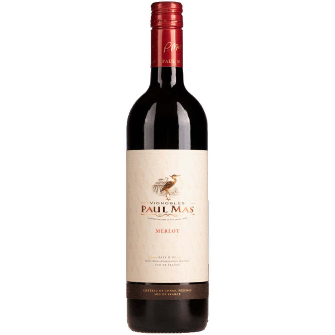 Domaines Paul Mas Classique Merlot Rotwein Rot trocken Frankreich (6 x 0,75l) - Versanel - 