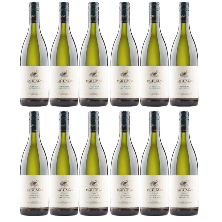 Domaines Paul Mas Classique Viognier - Sauvignon Blanc Weisswein Weiss trocken Frankreich (1 x 0,75l) - Versanel - 