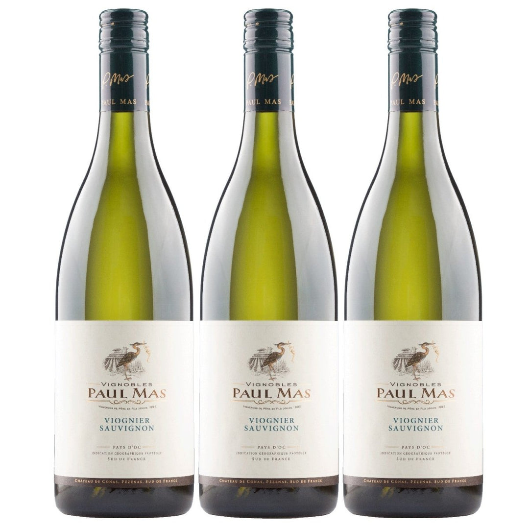 Domaines Paul Mas Classique Viognier - Sauvignon Blanc Weisswein Weiss trocken Frankreich (1 x 0,75l) - Versanel - 