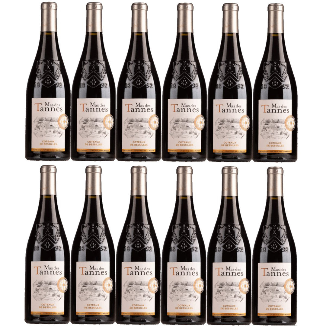 Domaines Paul Mas des Tannes Classique Rouge Bio Rotwein Rot trocken Frankreich (12 x 0,75l) - Versanel - 