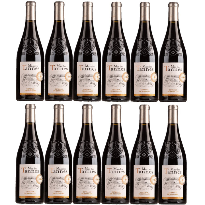 Domaines Paul Mas des Tannes Classique Rouge Bio Rotwein Rot trocken Frankreich (12 x 0,75l) - Versanel - 