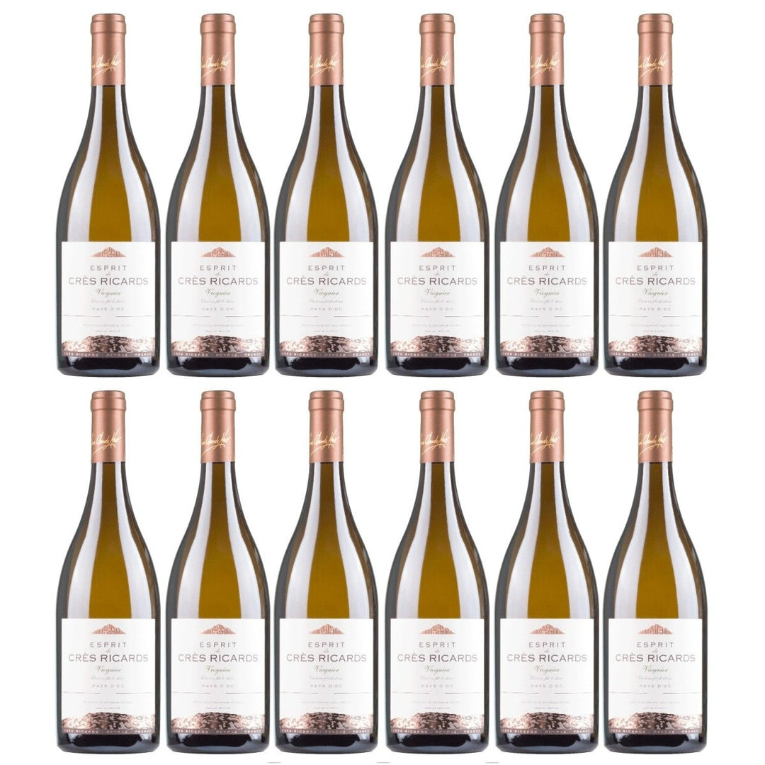 Domaines Paul Mas Esprit de Crès Ricards Viognier Weisswein Weiss trocken Frankreich (1 x 0,75l) - Versanel - 