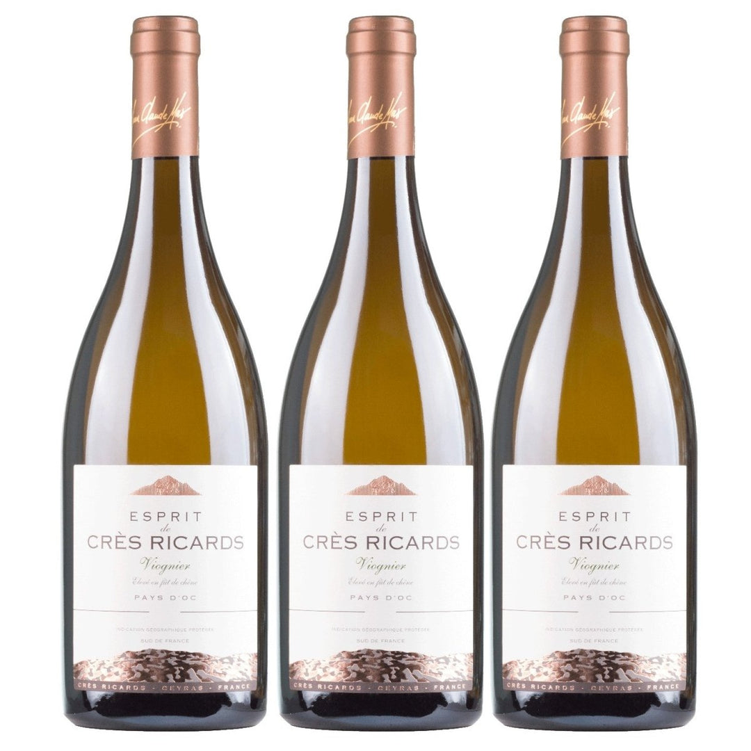 Domaines Paul Mas Esprit de Crès Ricards Viognier Weisswein Weiss trocken Frankreich (1 x 0,75l) - Versanel - 
