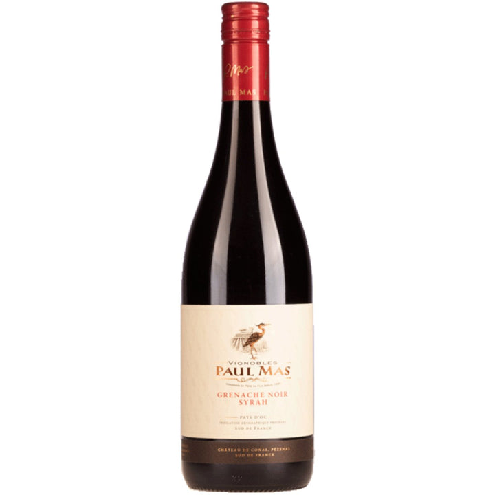 Domaines Paul Mas Grenache Noir Syrah IGP Rotwein Rot trocken Frankreich (12 x 0,75l) - Versanel - 