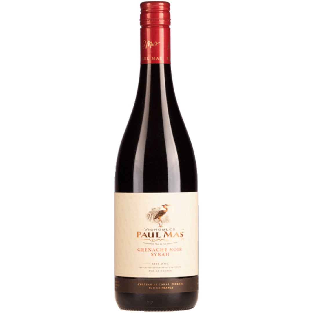 Domaines Paul Mas Grenache Noir Syrah IGP Rotwein Rot trocken Frankreich (6 x 0,75l) - Versanel - 