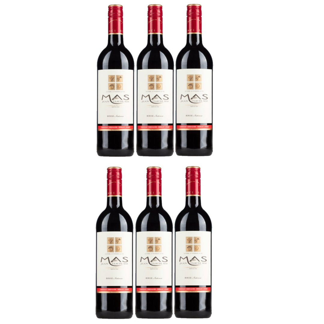 Domaines Paul Mas Jean - Claude Mas Rouge Intense IGP Rotwein trocken Frankreich (6 x 0,75l) - Versanel - 