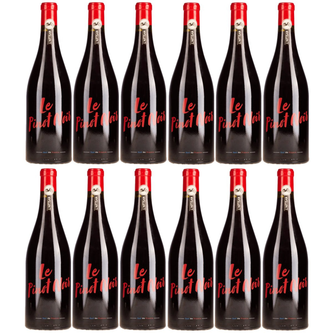 Domaines Paul Mas L'Artisan Pinot Noir Rotwein Rot trocken Frankreich (12 x 0,75l) - Versanel - 