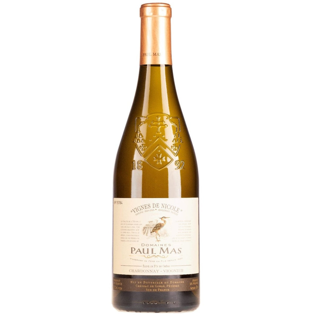 Domaines Paul Mas Paul Mas Vignes de Nicole Chardonnay Viognier Weisswein Weiss trocken Frankreich (1 x 0,75l) - Versanel - 