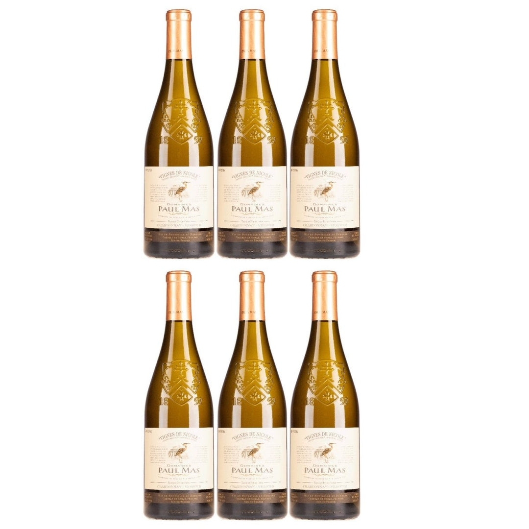 Domaines Paul Mas Paul Mas Vignes de Nicole Chardonnay Viognier Weisswein Weiss trocken Frankreich (1 x 0,75l) - Versanel - 