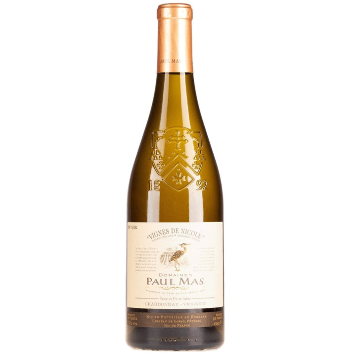 Domaines Paul Mas Paul Mas Vignes de Nicole Chardonnay Viognier Weisswein Weiss trocken Frankreich (1 x 0,75l) - Versanel - 
