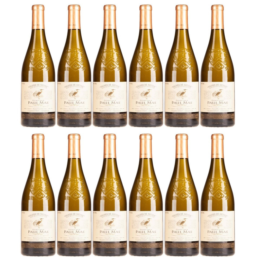 Domaines Paul Mas Paul Mas Vignes de Nicole Chardonnay Viognier Weisswein Weiss trocken Frankreich (1 x 0,75l) - Versanel - 